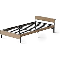 Amazon.co.jp: アイリスオーヤマ ウッドスチールベッド シングル